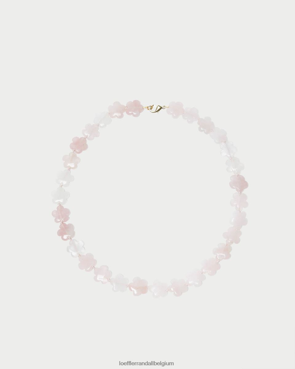 accessoires Loeffler Randall collier de perles florales mina ballet femmes 04V42L411