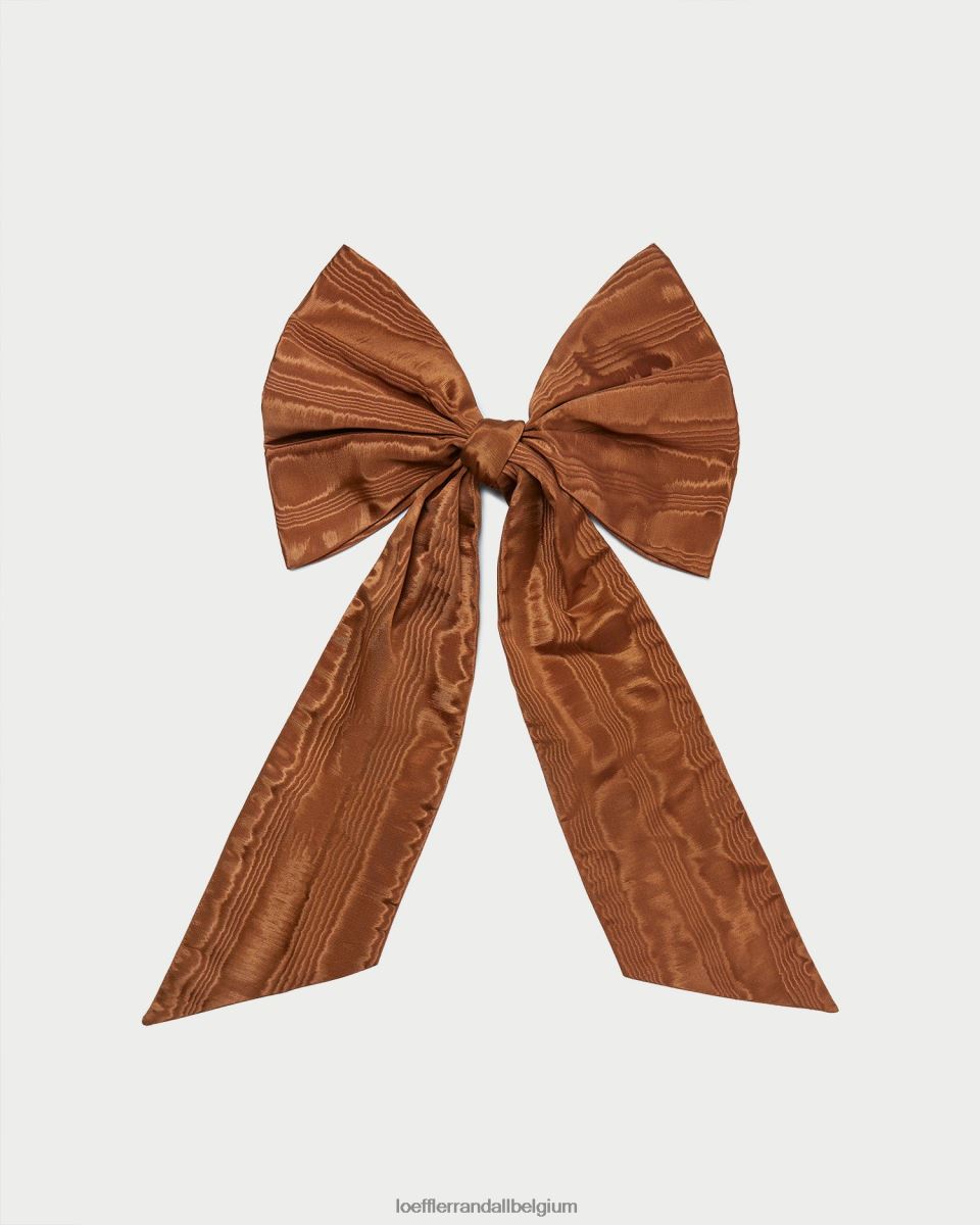 accessoires Loeffler Randall arc de cheveux surdimensionné cherie noix de muscade femmes 04V42L154