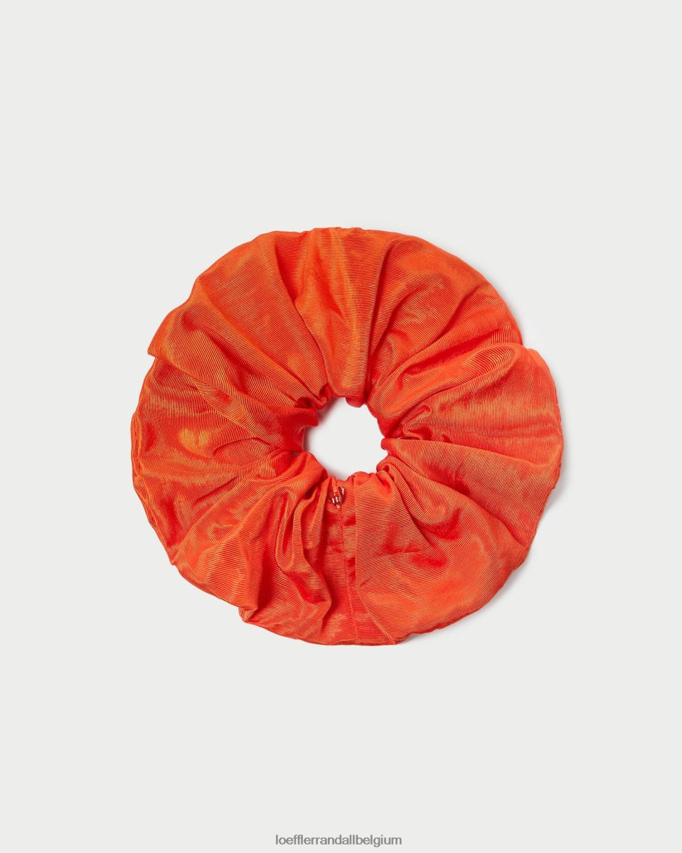 accessoires Loeffler Randall chouchou oversize astrid Tangerine femmes 04V42L156