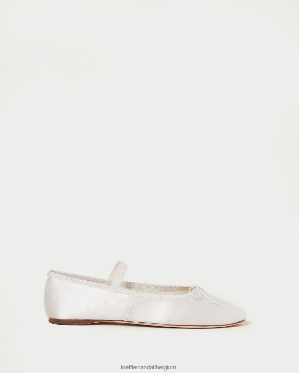 chaussures Loeffler Randall ballerines Léonie crème femmes 04V42L300
