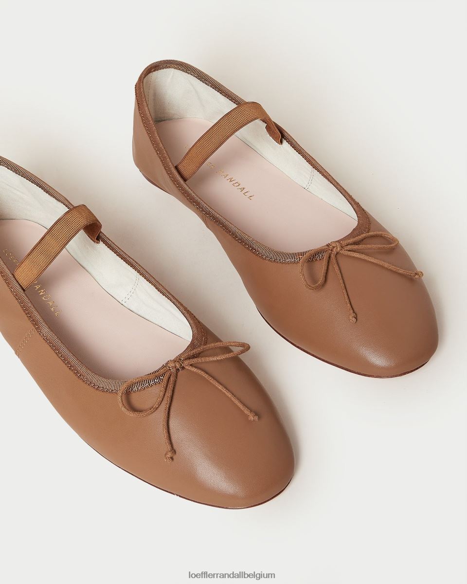 chaussures Loeffler Randall ballerines Léonie safari femmes 04V42L295