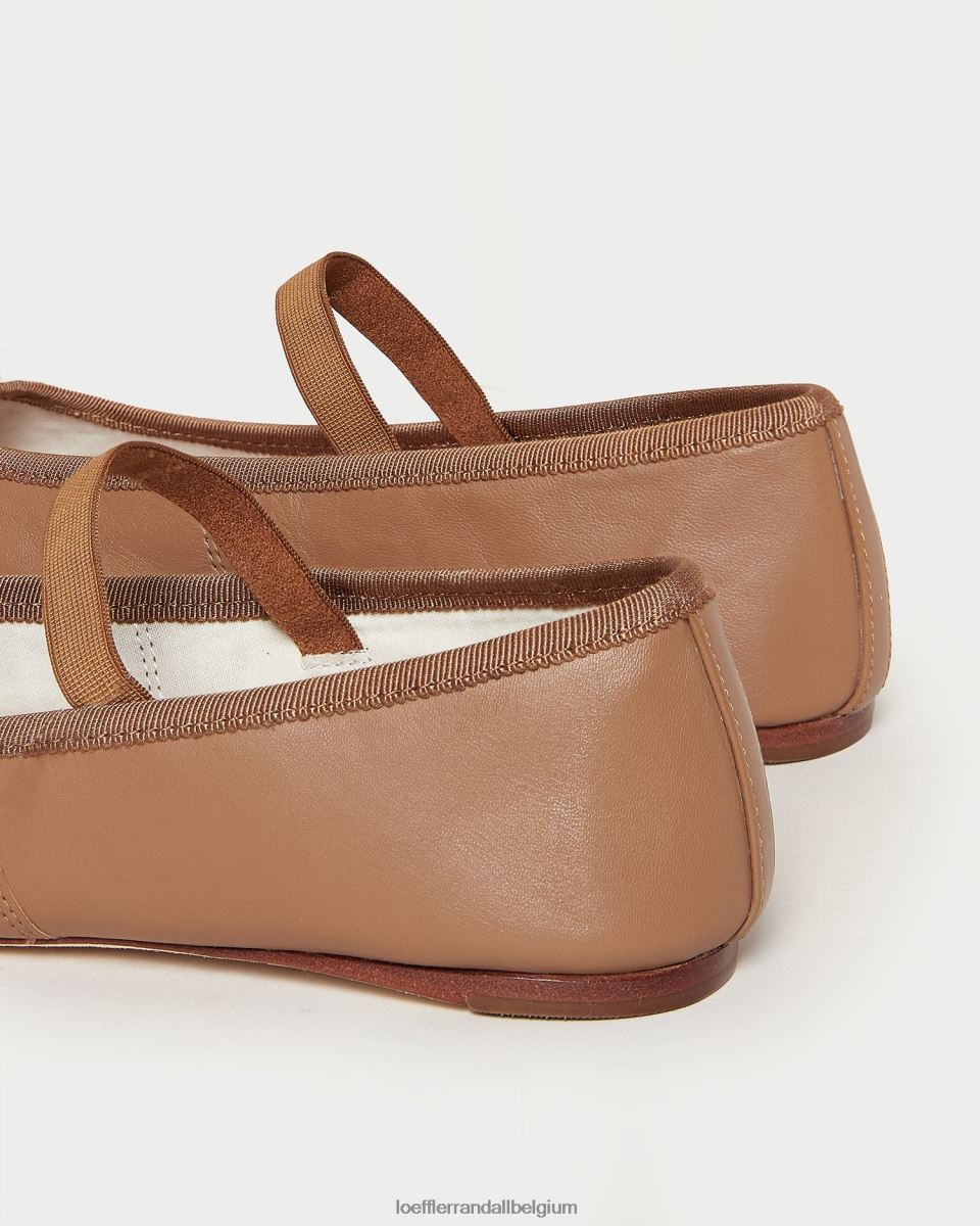 chaussures Loeffler Randall ballerines Léonie safari femmes 04V42L295