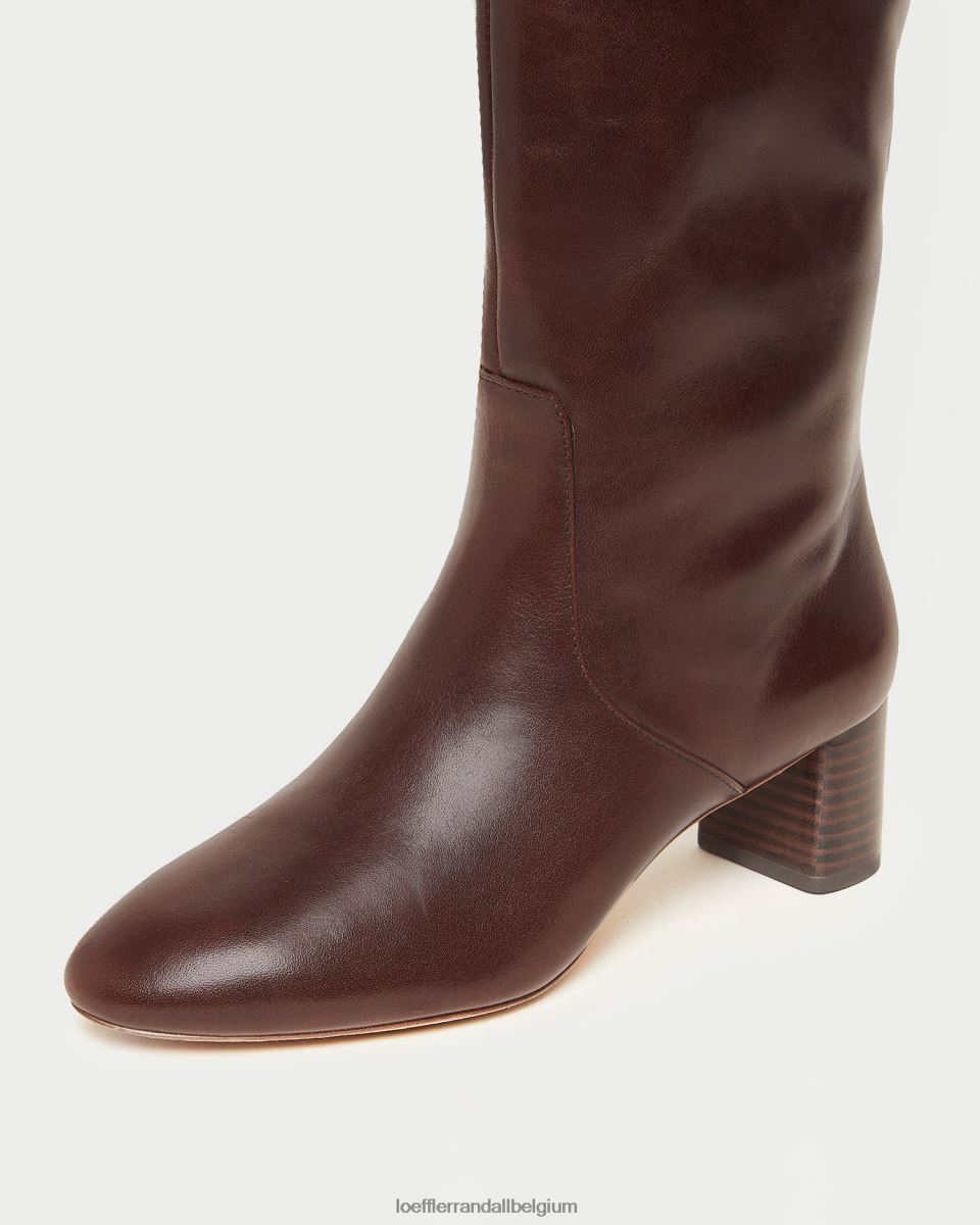 chaussures Loeffler Randall botte haute gia Expresso femmes 04V42L286