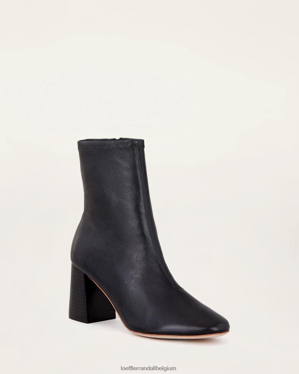 chaussures Loeffler Randall bottillon extensible Elise noir femmes 04V42L266