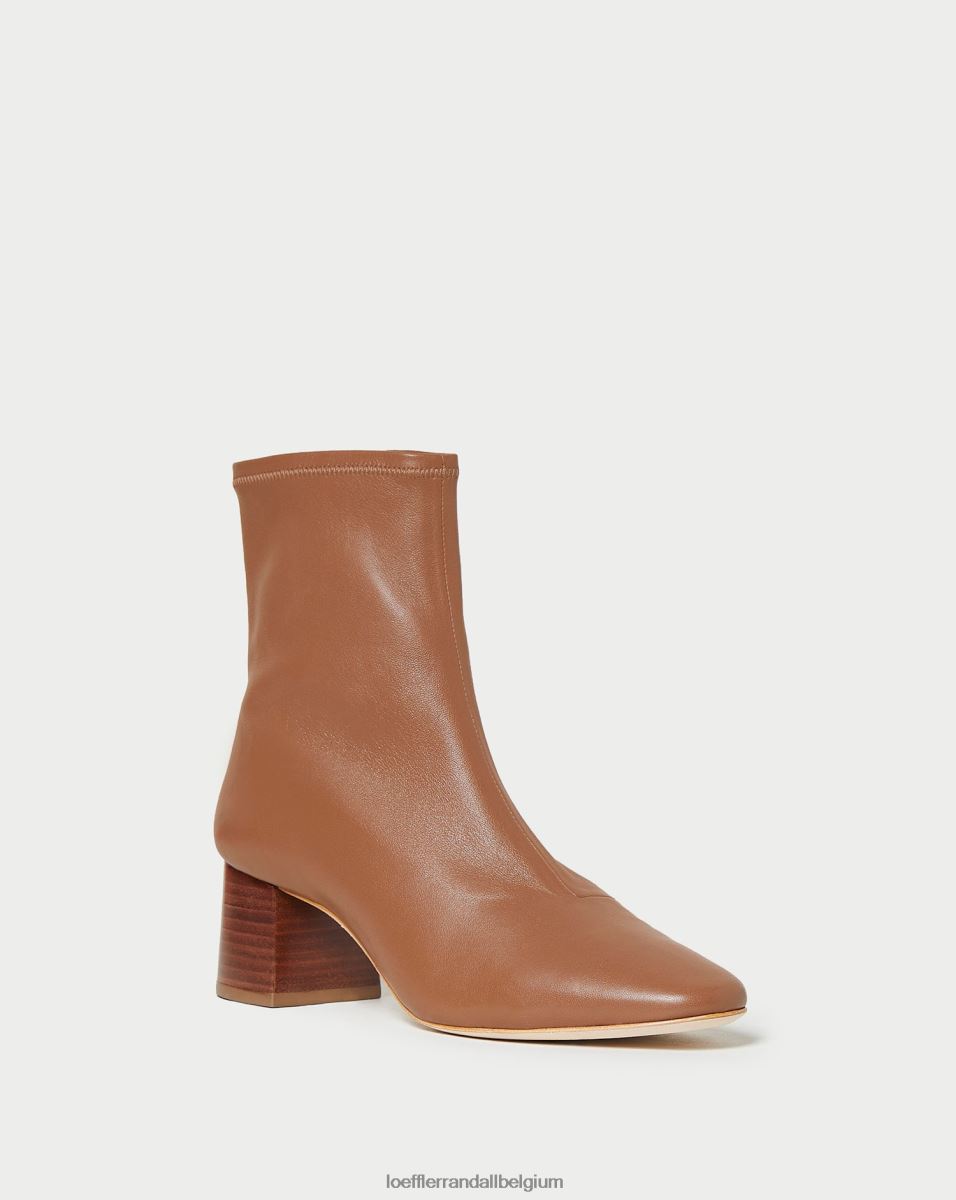 chaussures Loeffler Randall bottine stretch à talon mi-haut alec gland femmes 04V42L287