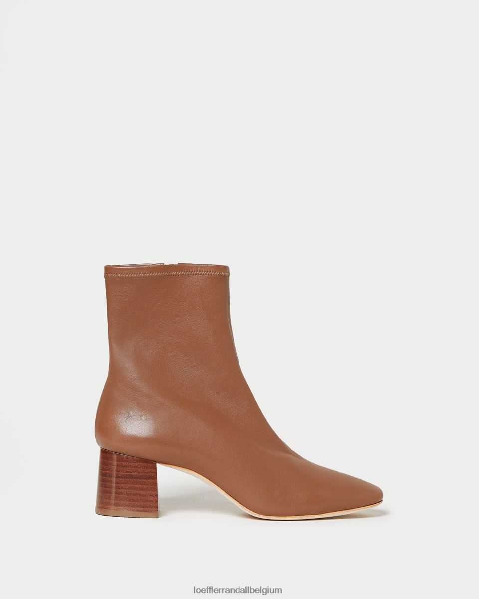 chaussures Loeffler Randall bottine stretch à talon mi-haut alec gland femmes 04V42L287