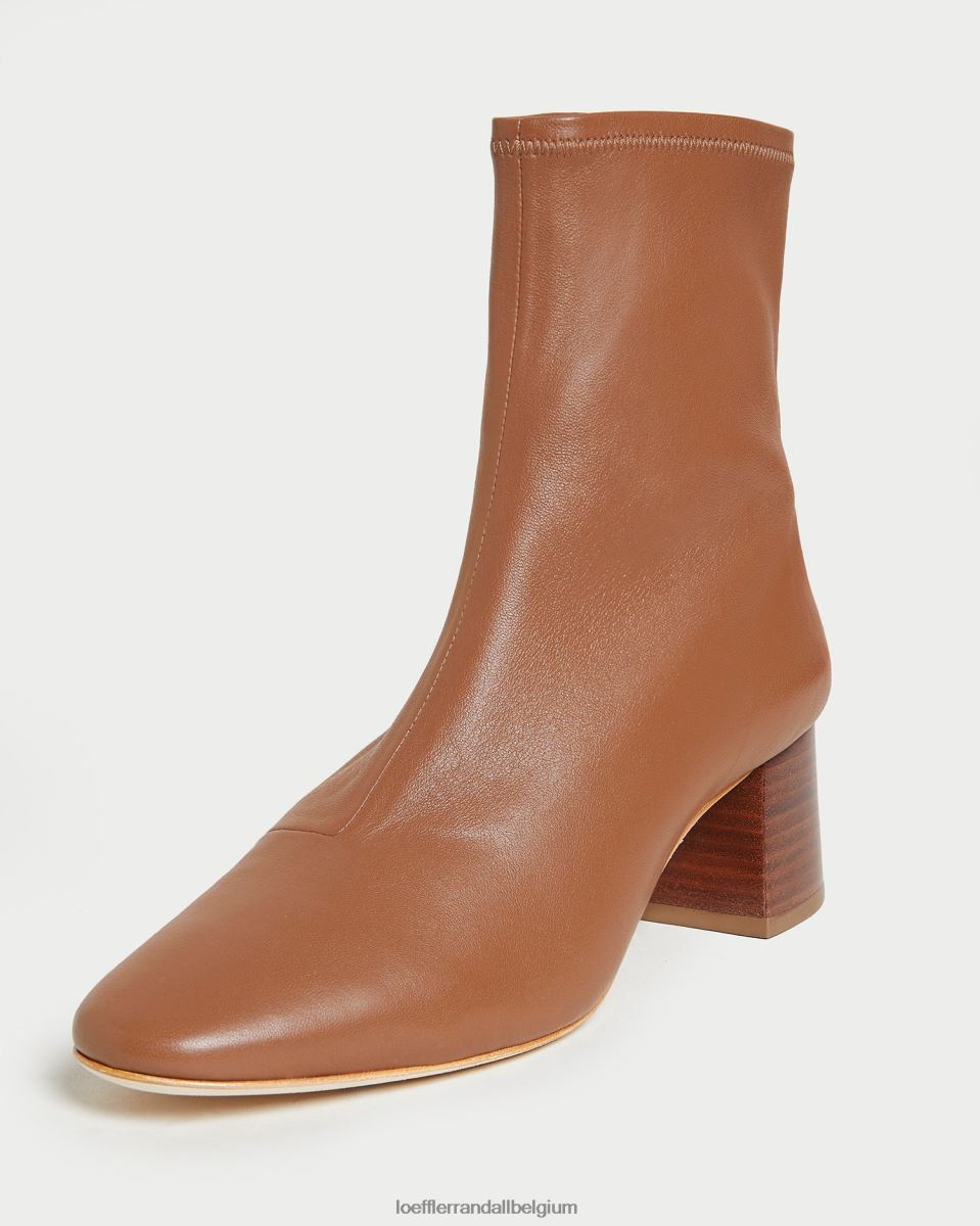 chaussures Loeffler Randall bottine stretch à talon mi-haut alec gland femmes 04V42L287
