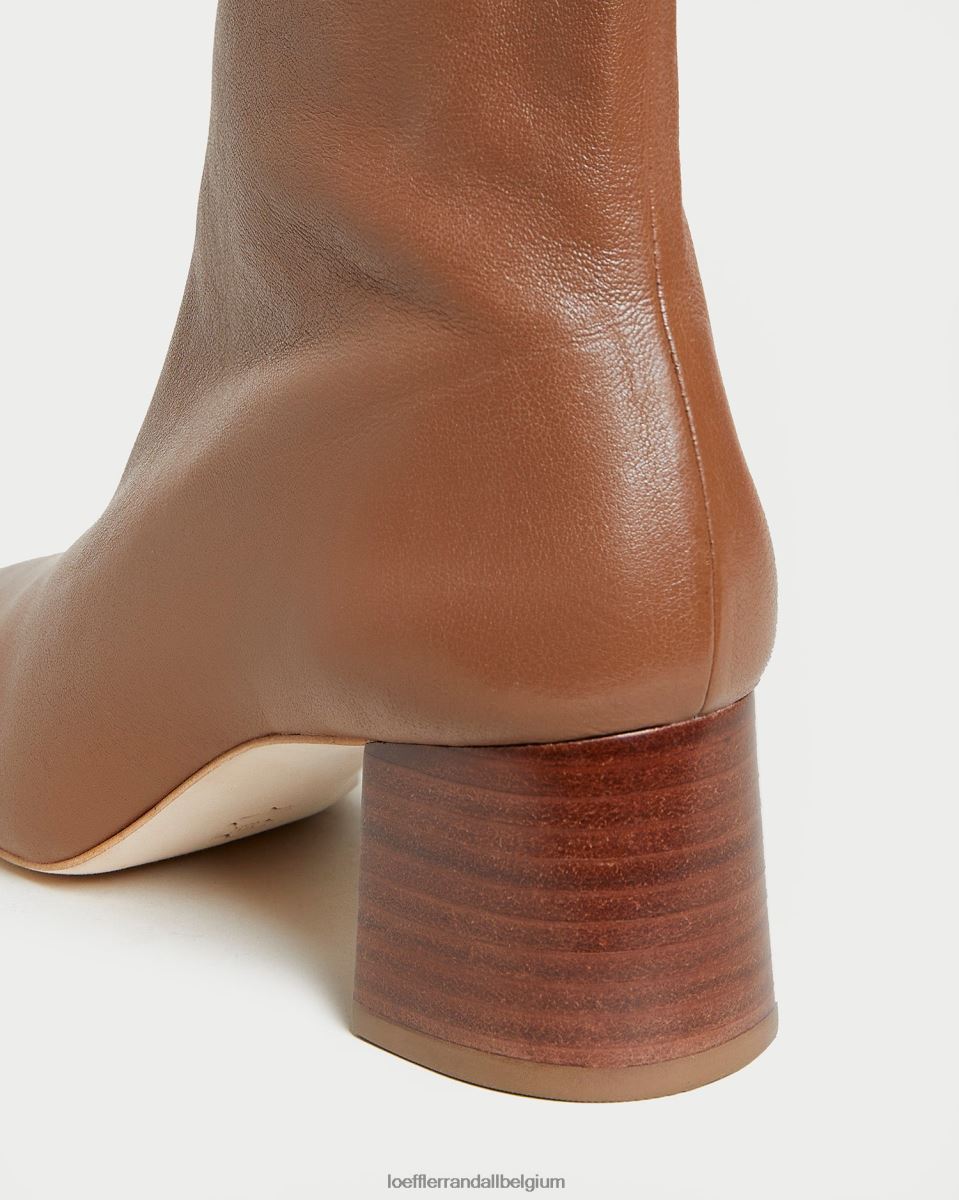 chaussures Loeffler Randall bottine stretch à talon mi-haut alec gland femmes 04V42L287