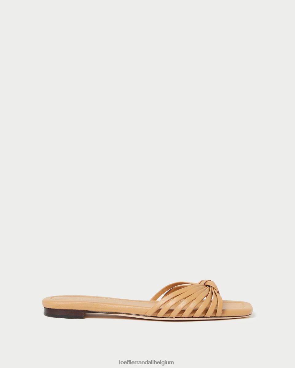 chaussures Loeffler Randall sandale à nœud izzie dune femmes 04V42L122