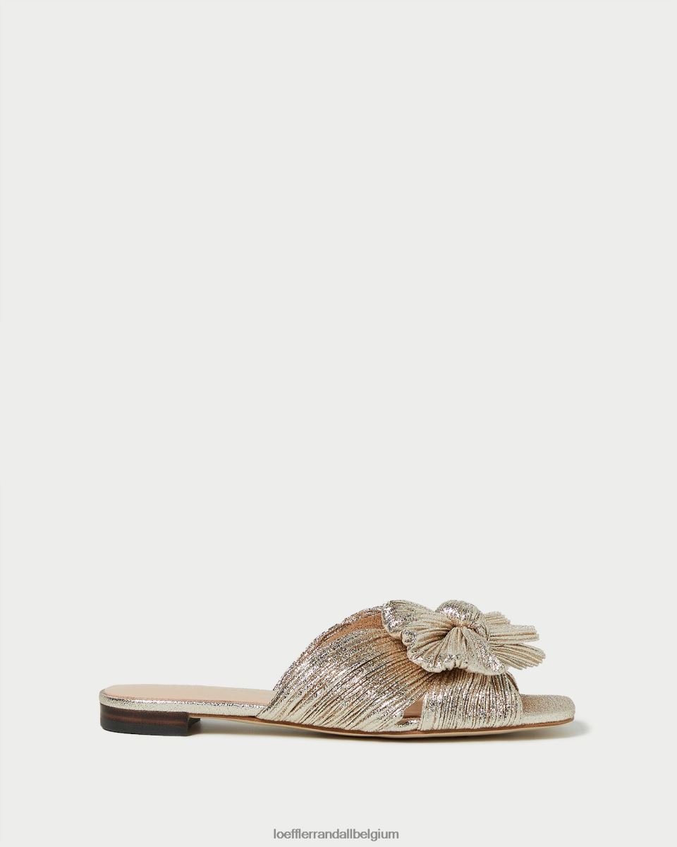 chaussures Loeffler Randall toboggan à arc Daphné Champagne femmes 04V42L124