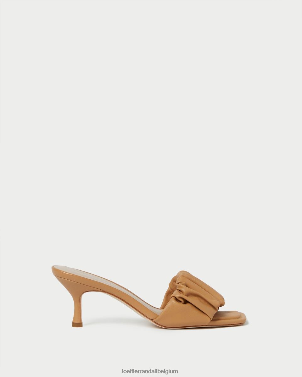 chaussures Loeffler Randall mule à petit talon bianca dune femmes 04V42L67