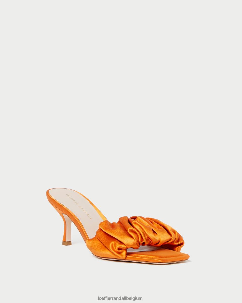 chaussures Loeffler Randall mule à petit talon bianca souci femmes 04V42L88