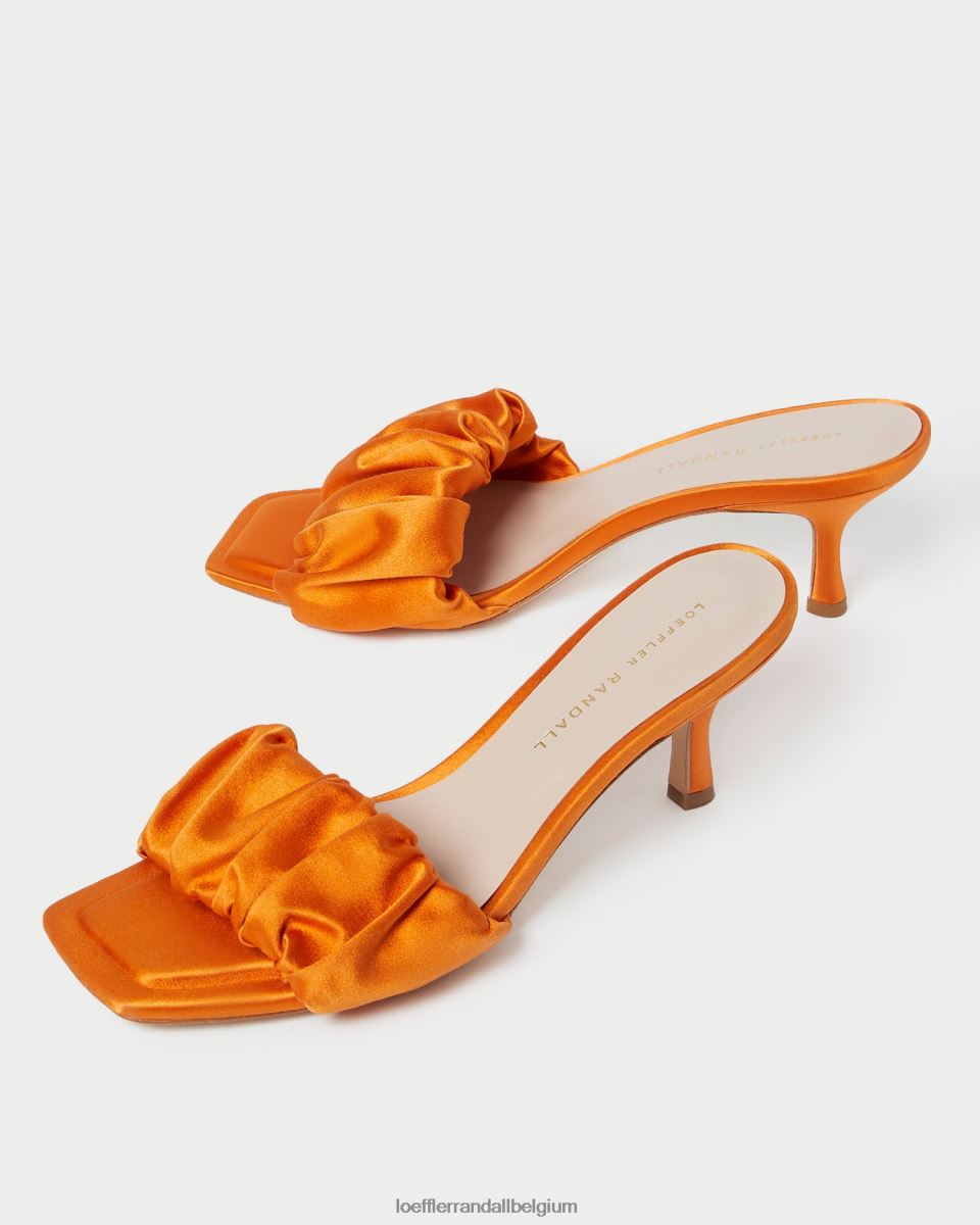 chaussures Loeffler Randall mule à petit talon bianca souci femmes 04V42L88