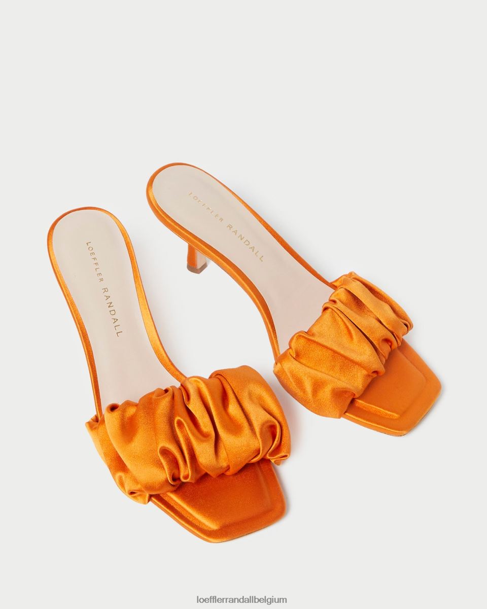 chaussures Loeffler Randall mule à petit talon bianca souci femmes 04V42L88