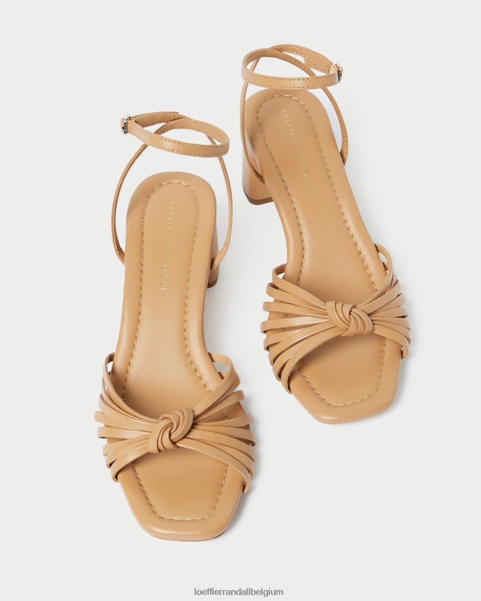 chaussures Loeffler Randall nœud olivia mi-talon dune femmes 04V42L66