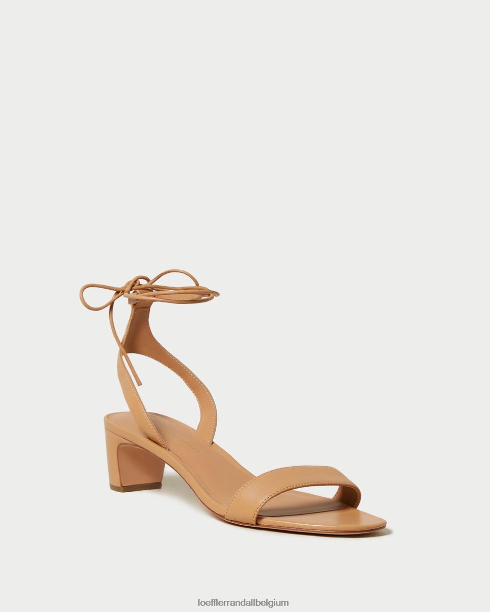 chaussures Loeffler Randall sandale à talon mi-haut jackie dune femmes 04V42L54