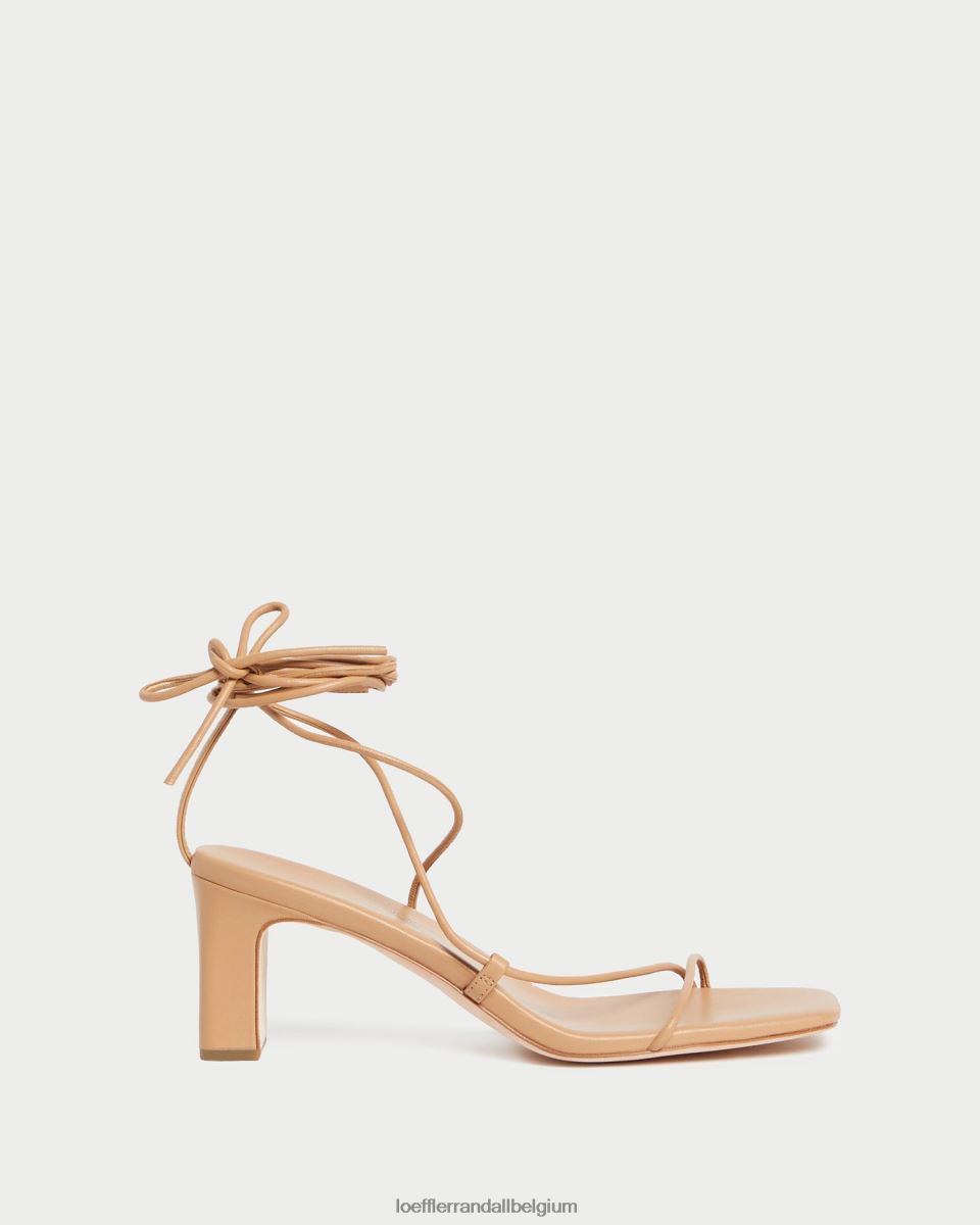 chaussures Loeffler Randall talon enroulé à la cheville cosette dune femmes 04V42L77