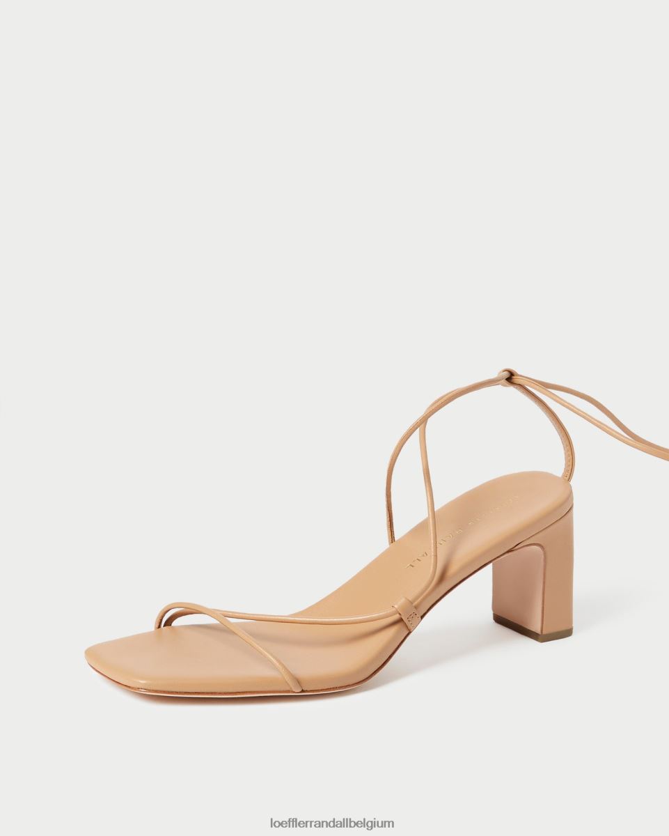 chaussures Loeffler Randall talon enroulé à la cheville cosette dune femmes 04V42L77