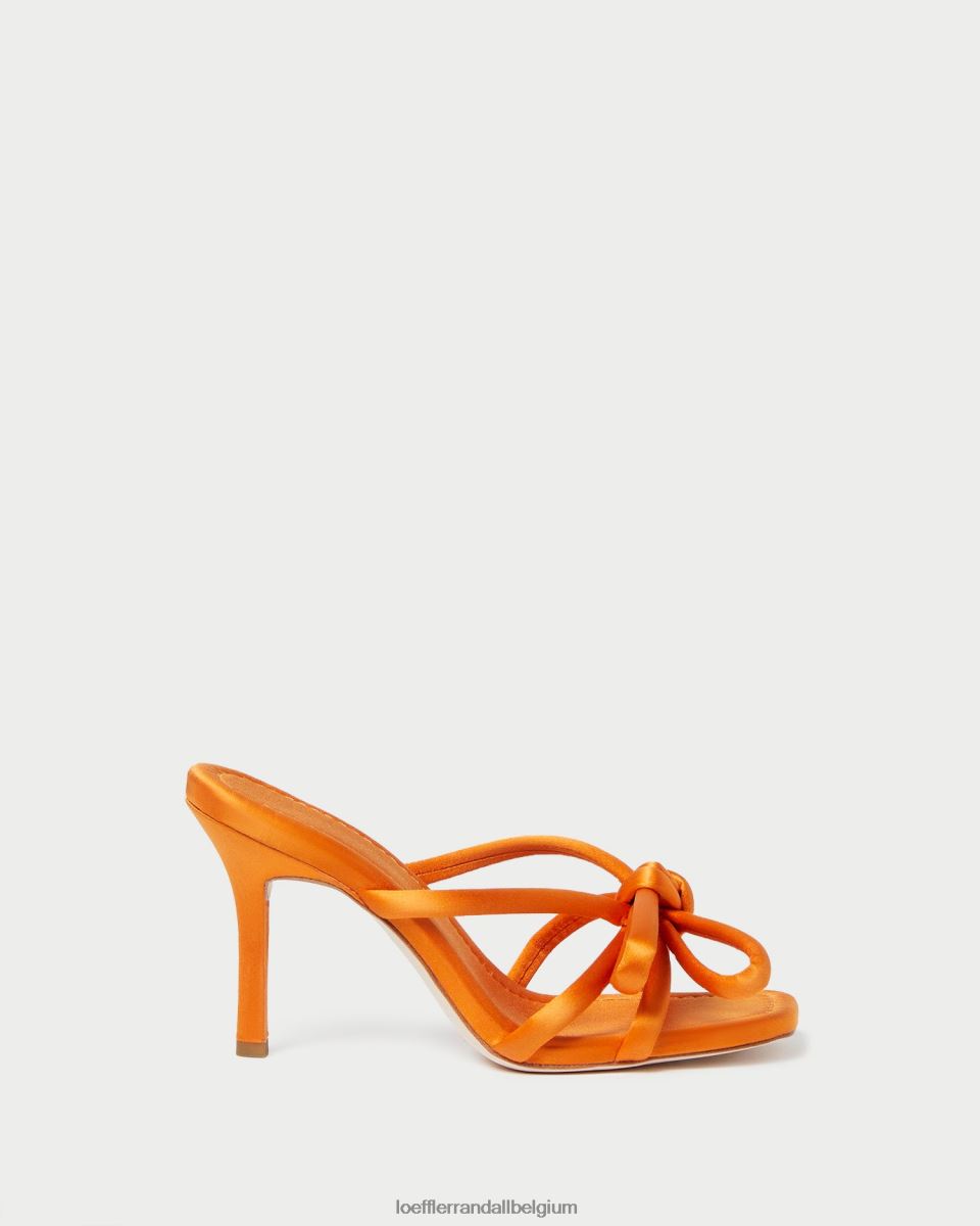 chaussures Loeffler Randall talon à nœud margi souci femmes 04V42L93