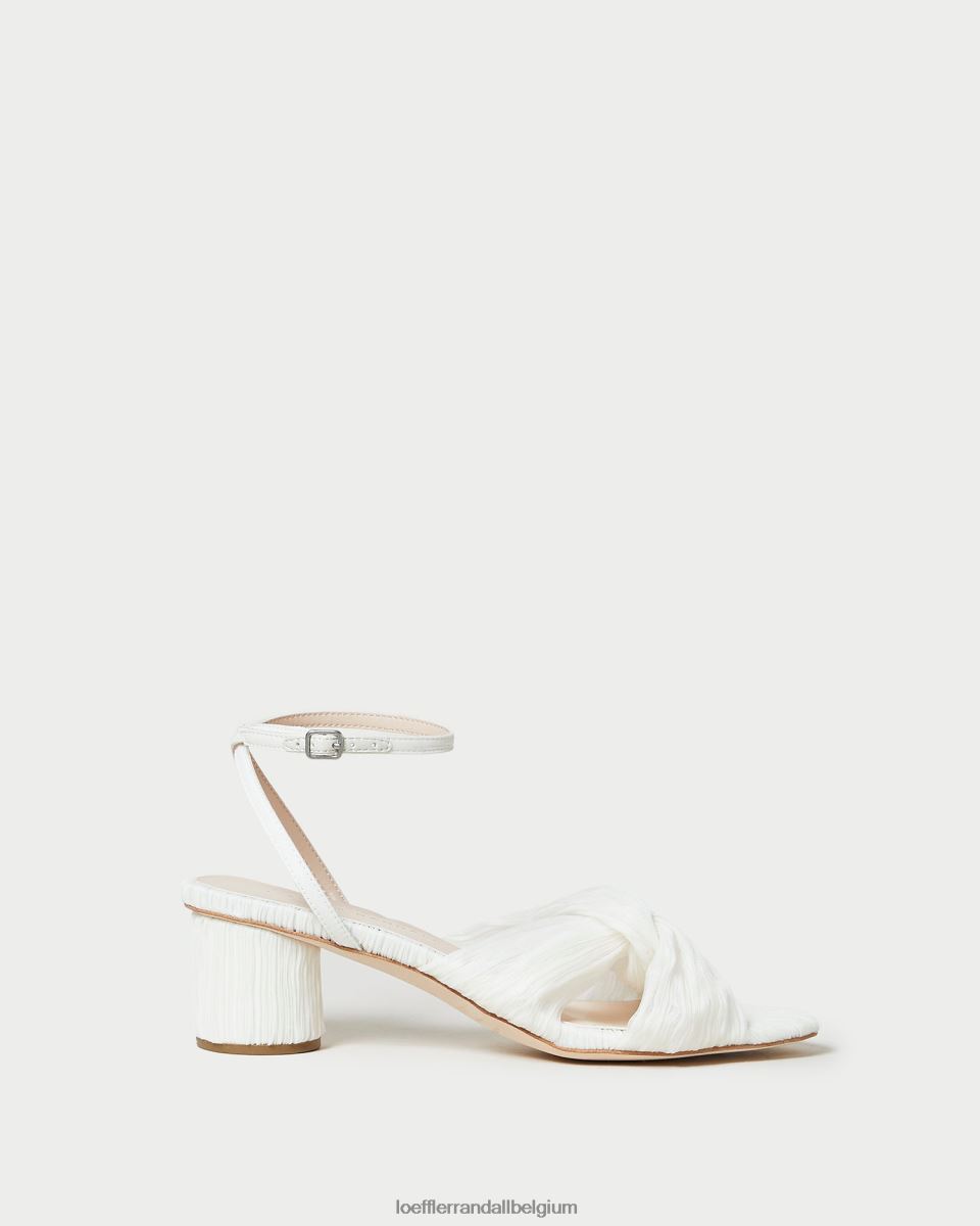 chaussures Loeffler Randall talon torsadé plissé raegan perle femmes 04V42L33