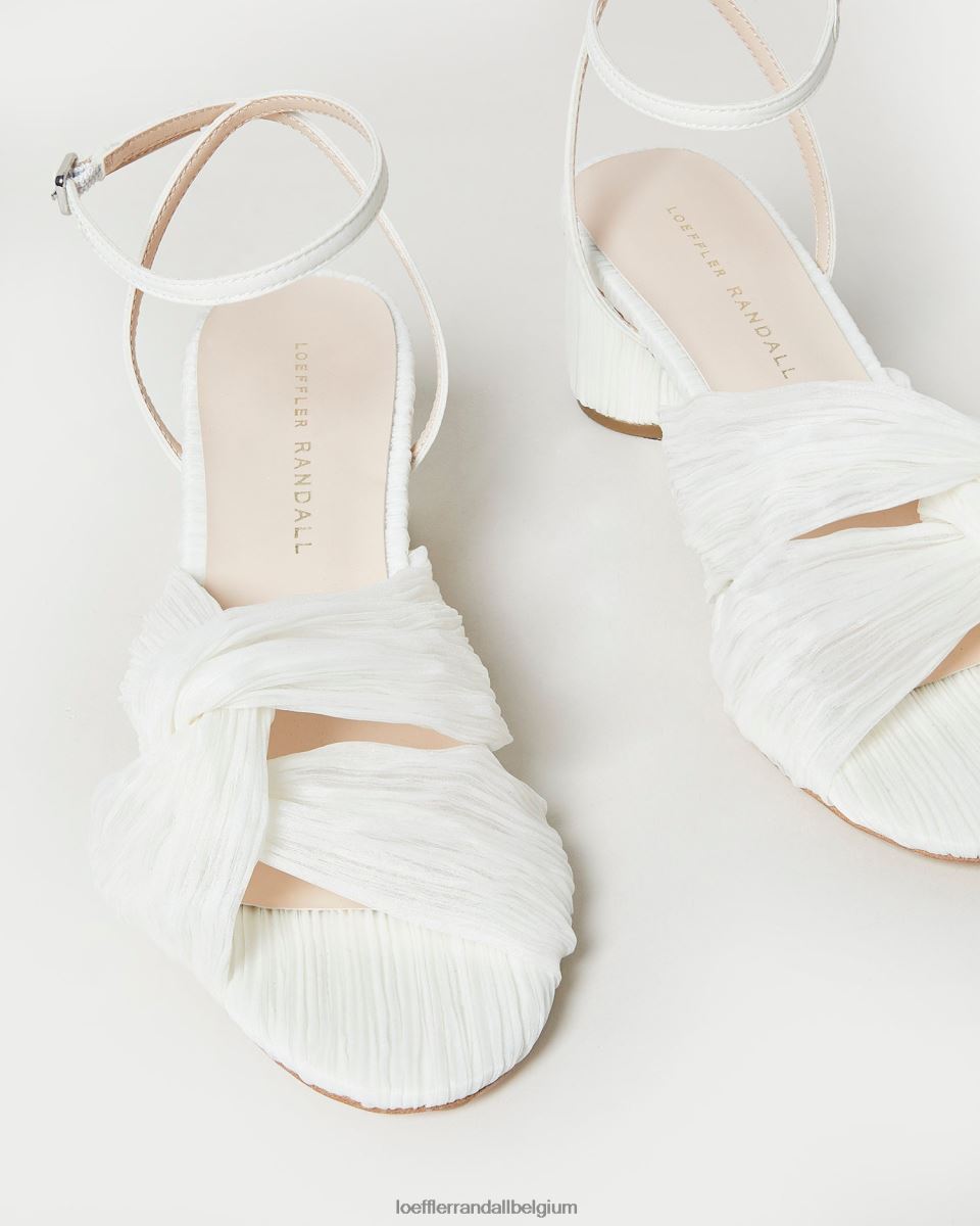 chaussures Loeffler Randall talon torsadé plissé raegan perle femmes 04V42L33