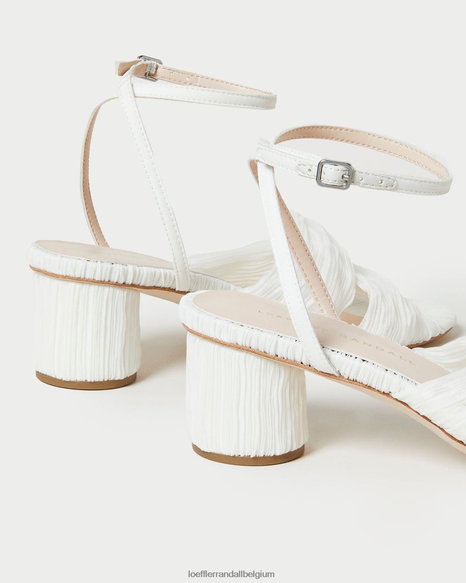 chaussures Loeffler Randall talon torsadé plissé raegan perle femmes 04V42L33