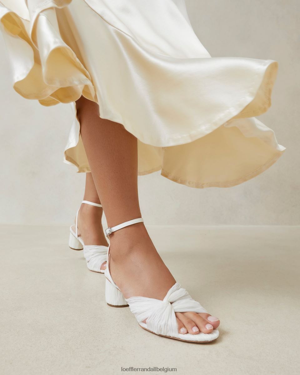 chaussures Loeffler Randall talon torsadé plissé raegan perle femmes 04V42L33