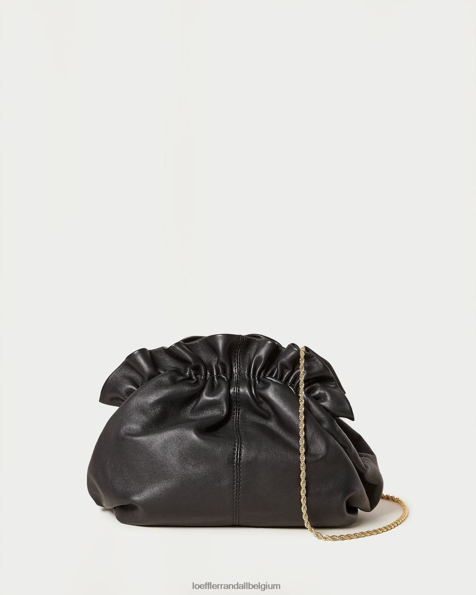Sacs Loeffler Randall mini pochette willa nappa noir femmes 04V42L336