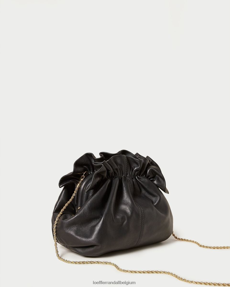 Sacs Loeffler Randall mini pochette willa nappa noir femmes 04V42L336