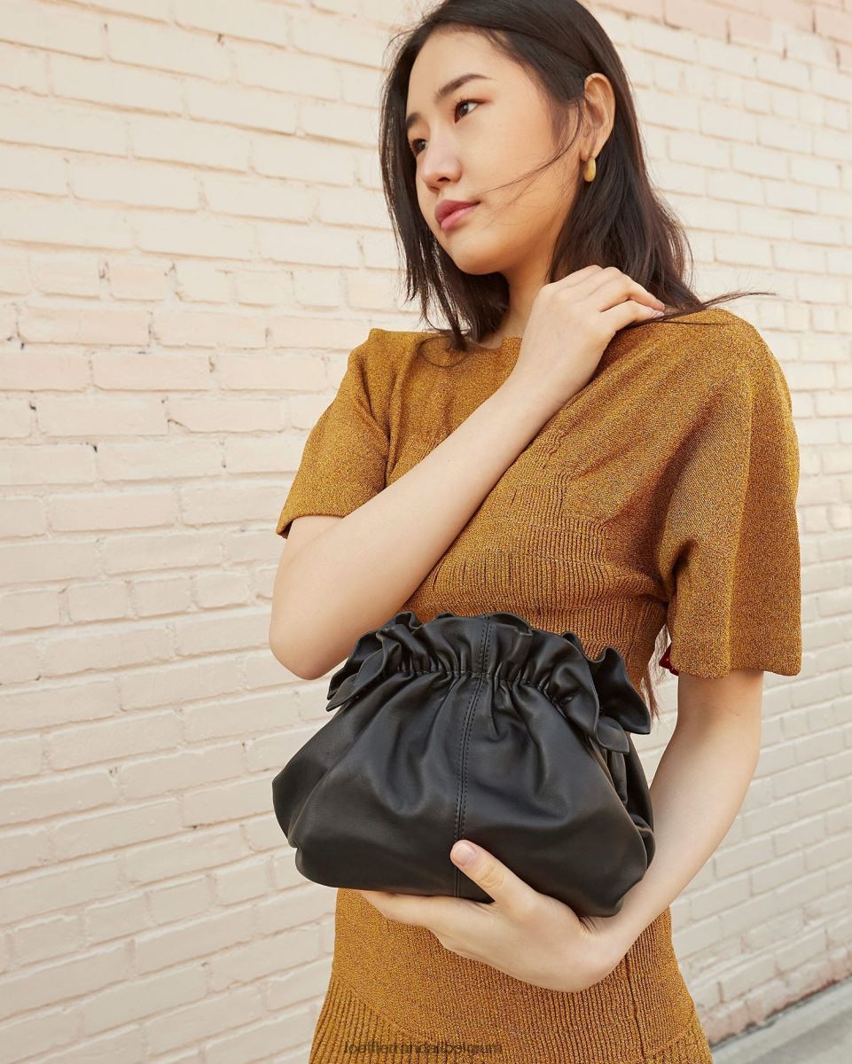 Sacs Loeffler Randall mini pochette willa nappa noir femmes 04V42L336