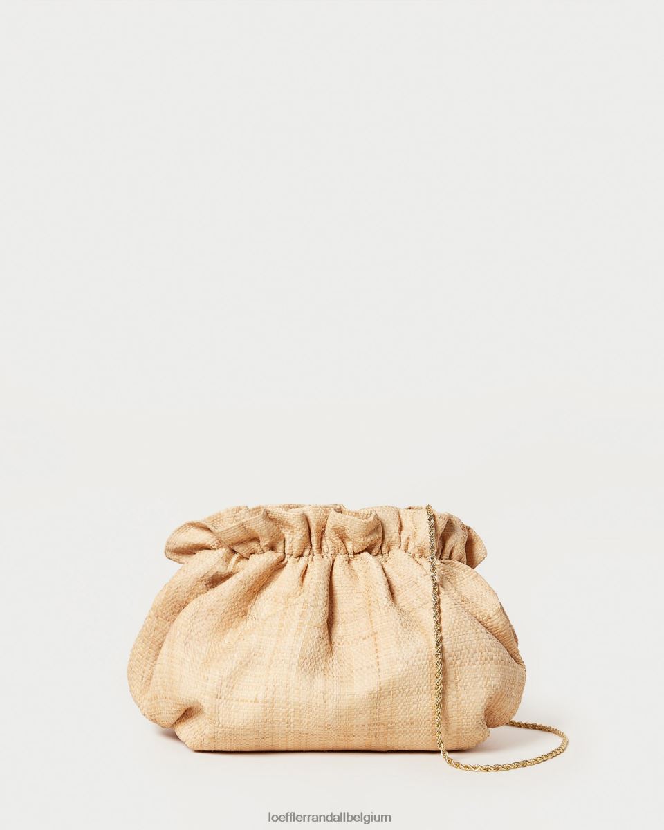 Sacs Loeffler Randall mini pochette willa naturel femmes 04V42L345