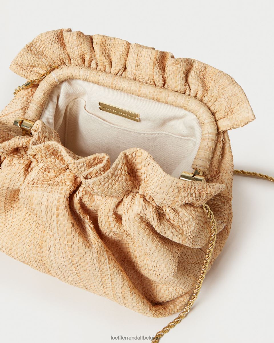 Sacs Loeffler Randall mini pochette willa naturel femmes 04V42L345