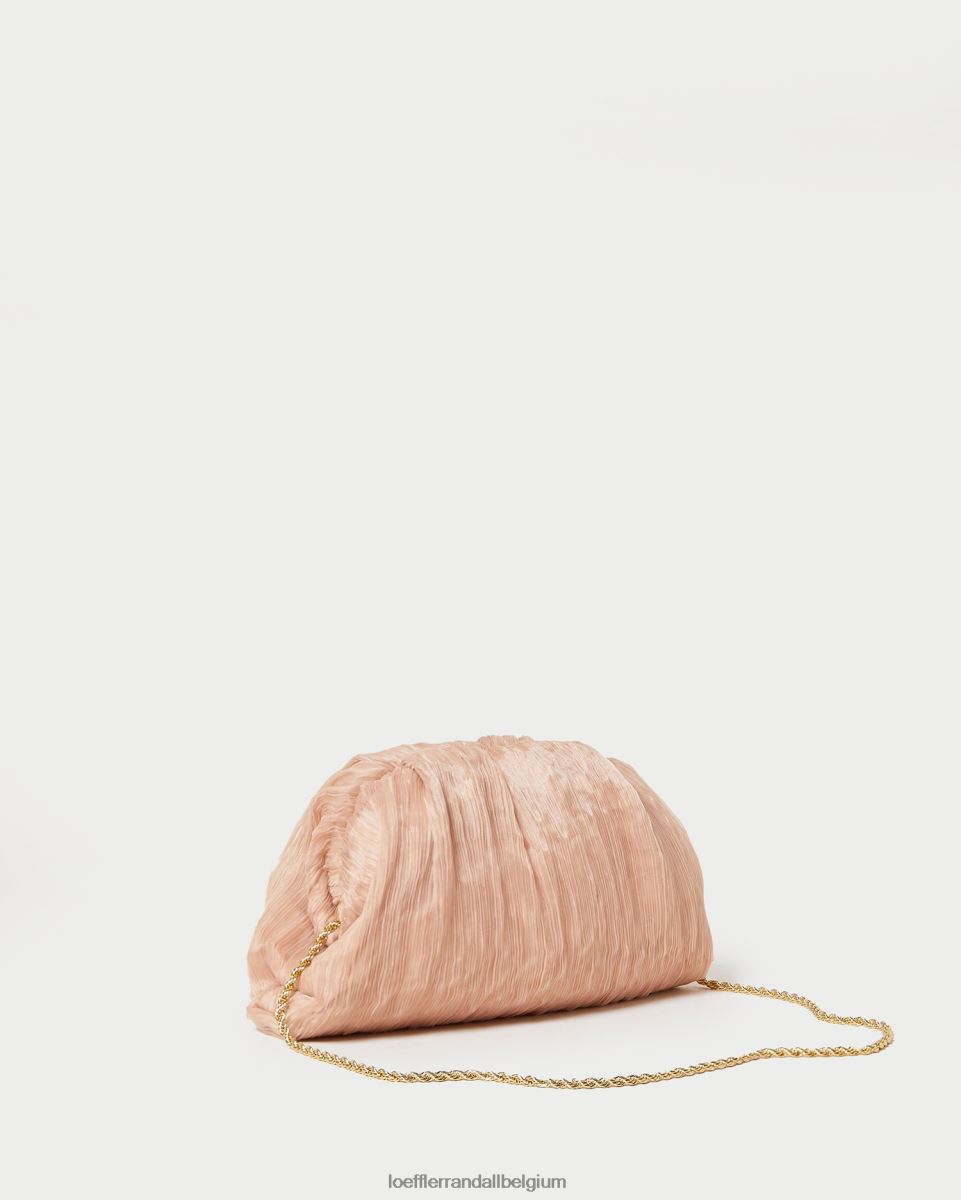 Sacs Loeffler Randall pochette dôme plissée Bailey beauté femmes 04V42L358