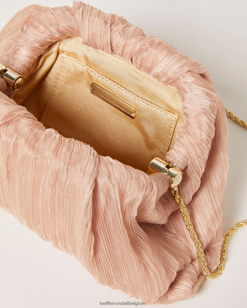 Sacs Loeffler Randall pochette dôme plissée Bailey beauté femmes 04V42L358