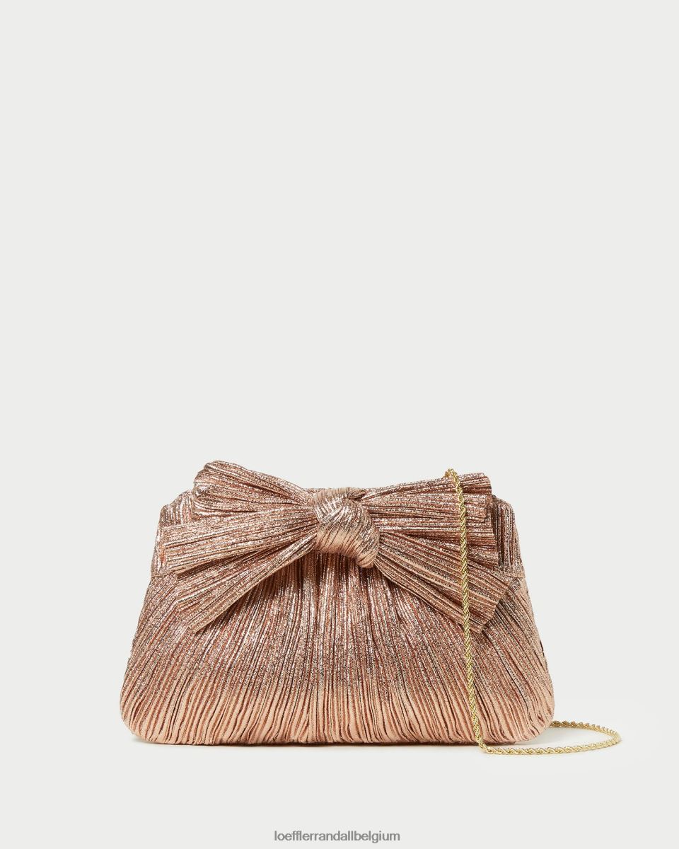Sacs Loeffler Randall pochette à nœud Rayne dune femmes 04V42L363