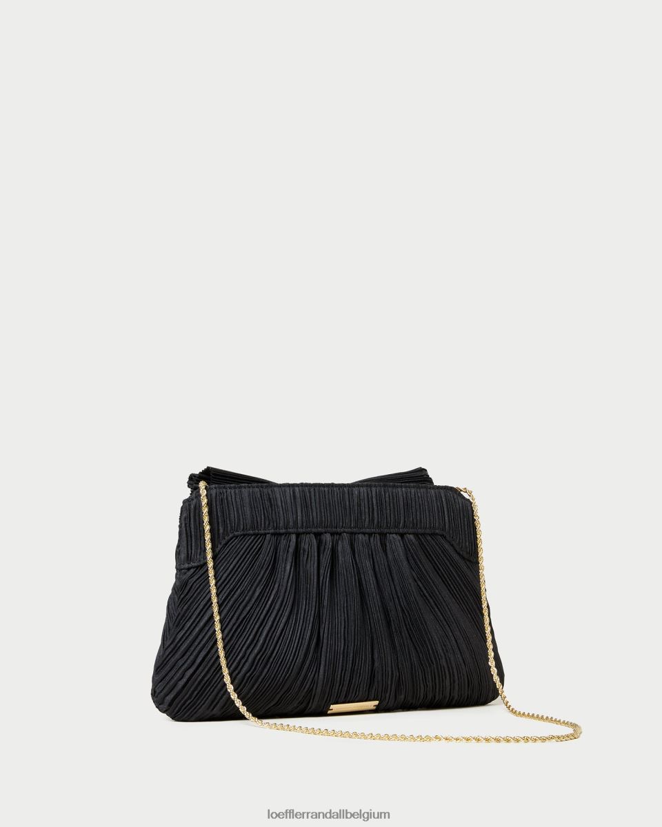Sacs Loeffler Randall pochette à nœud Rayne noir femmes 04V42L350