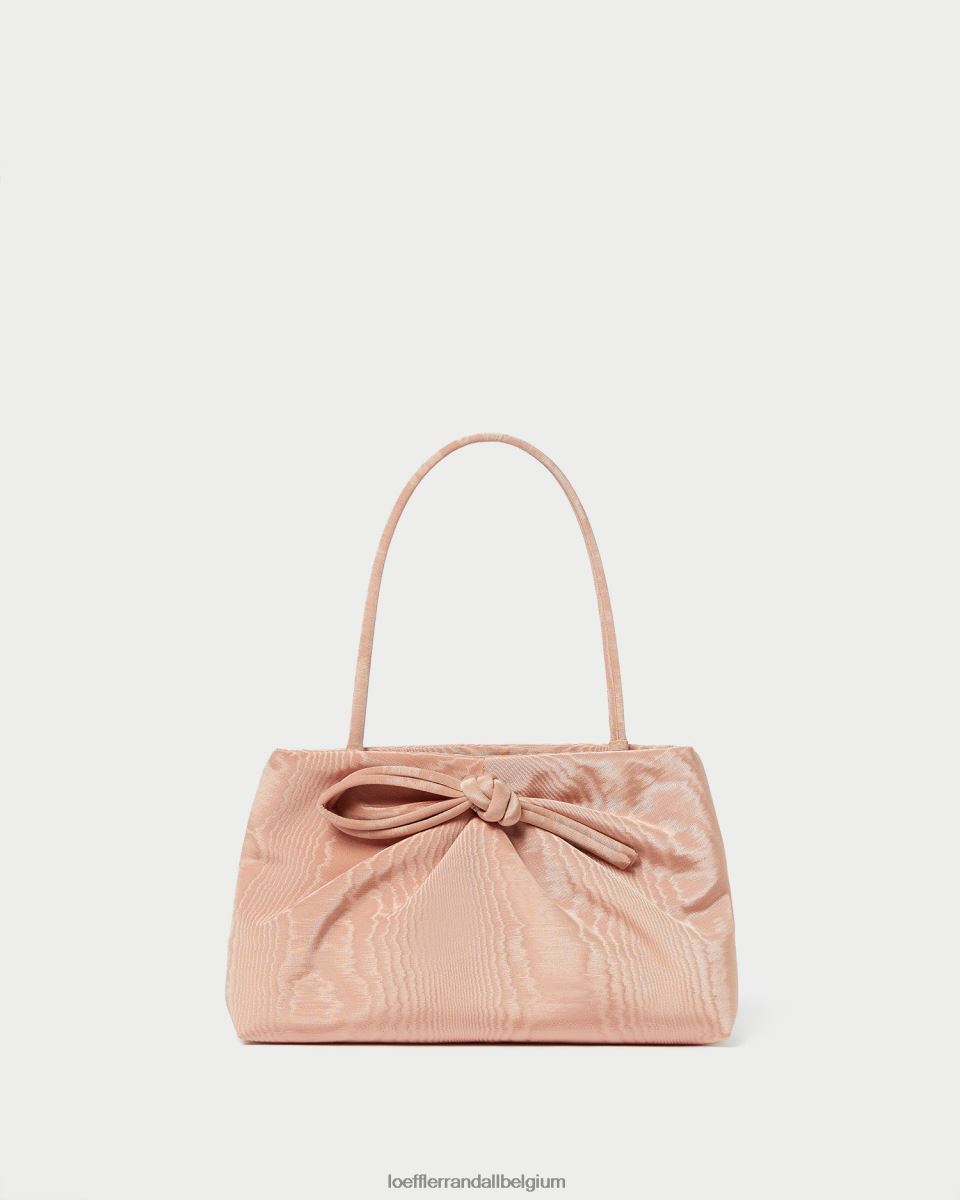 Sacs Loeffler Randall pochette à nœud bouffant iona rougir femmes 04V42L378