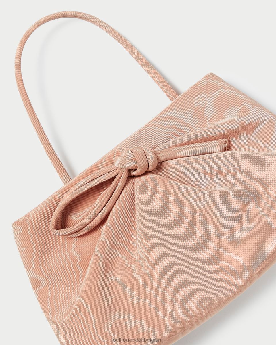 Sacs Loeffler Randall pochette à nœud bouffant iona rougir femmes 04V42L378