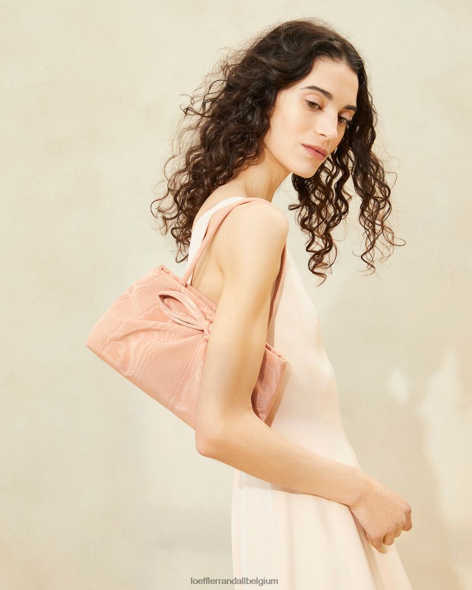 Sacs Loeffler Randall pochette à nœud bouffant iona rougir femmes 04V42L378