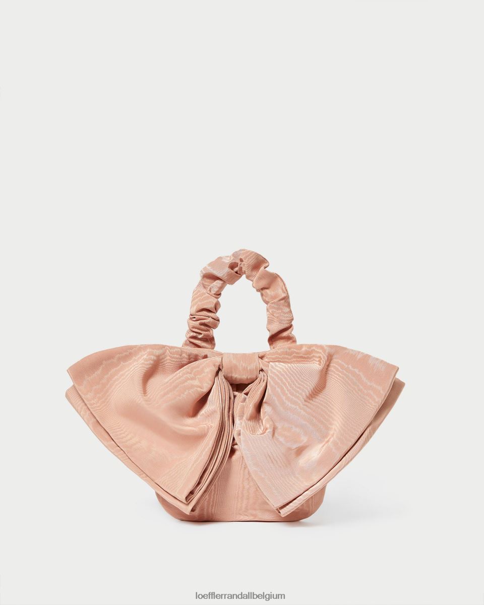 Sacs Loeffler Randall pochette à petit nœud Sierra rougir femmes 04V42L381