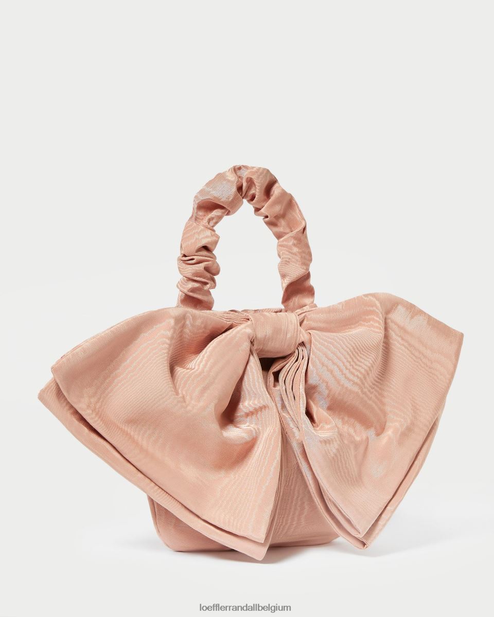Sacs Loeffler Randall pochette à petit nœud Sierra rougir femmes 04V42L381