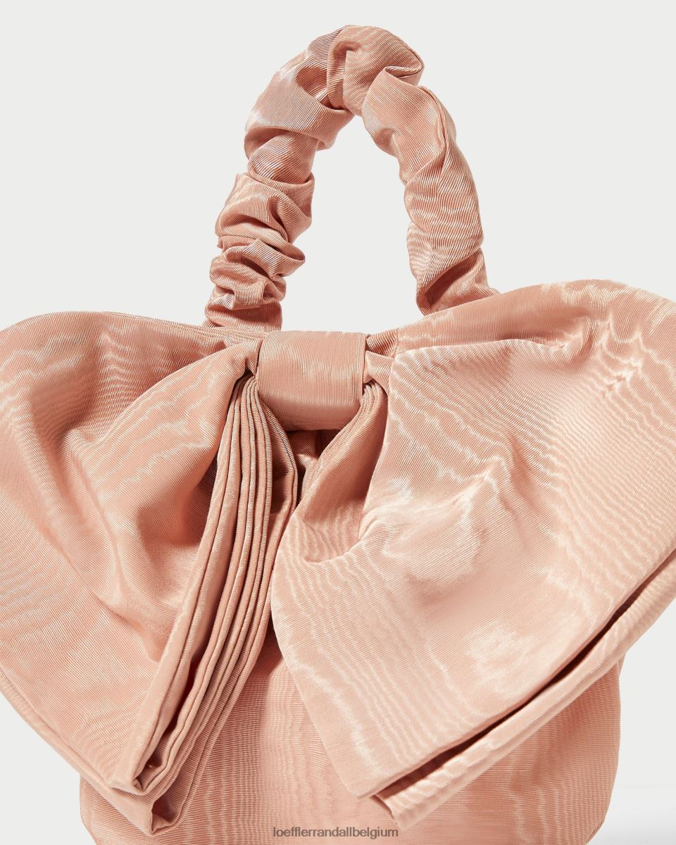 Sacs Loeffler Randall pochette à petit nœud Sierra rougir femmes 04V42L381
