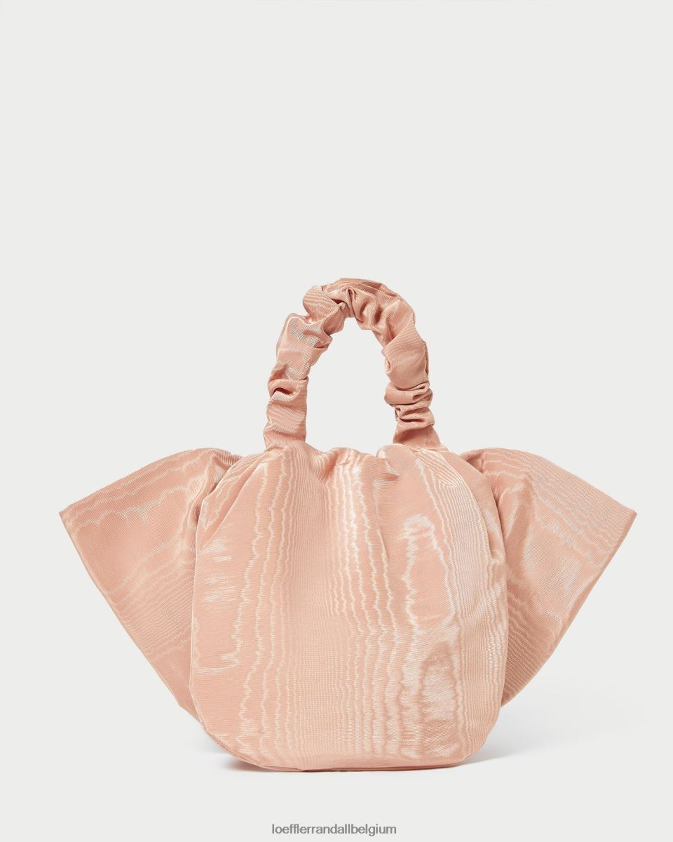 Sacs Loeffler Randall pochette à petit nœud Sierra rougir femmes 04V42L381