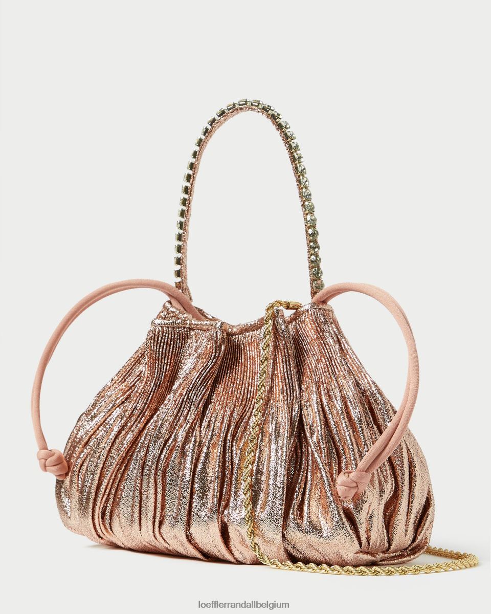 Sacs Loeffler Randall pochette plissée Layne dune femmes 04V42L388