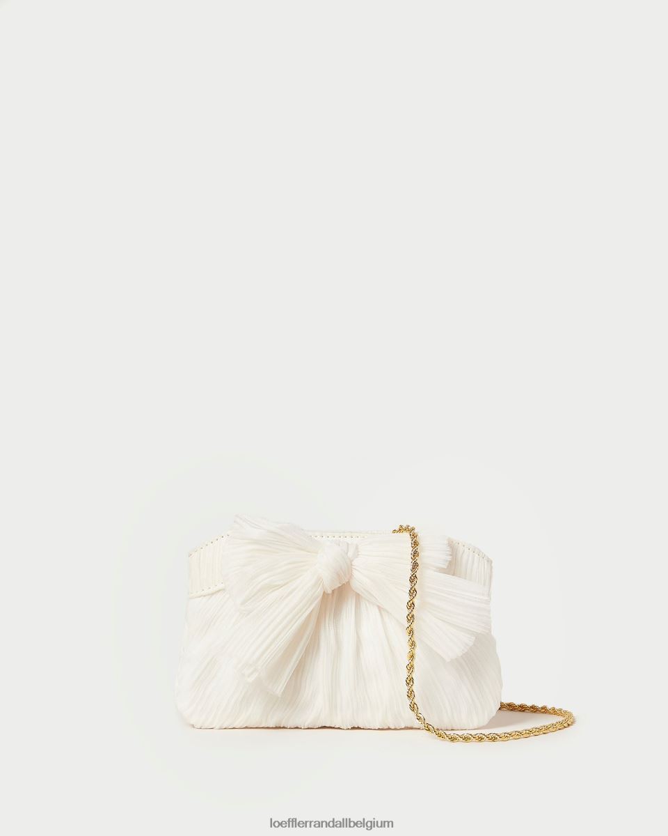 Sacs Loeffler Randall pochette rochelle à petit nœud perle femmes 04V42L340