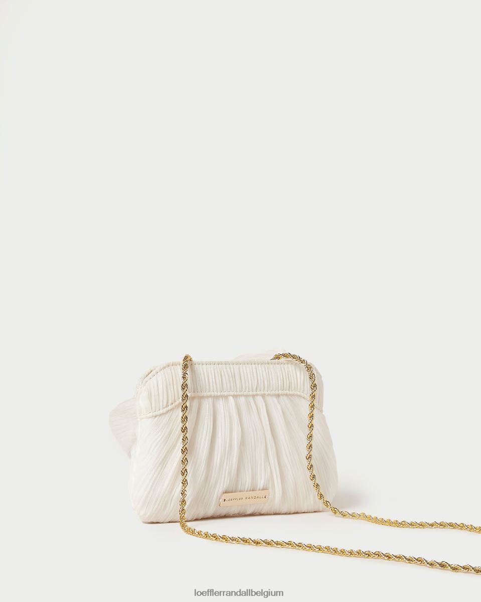 Sacs Loeffler Randall pochette rochelle à petit nœud perle femmes 04V42L340