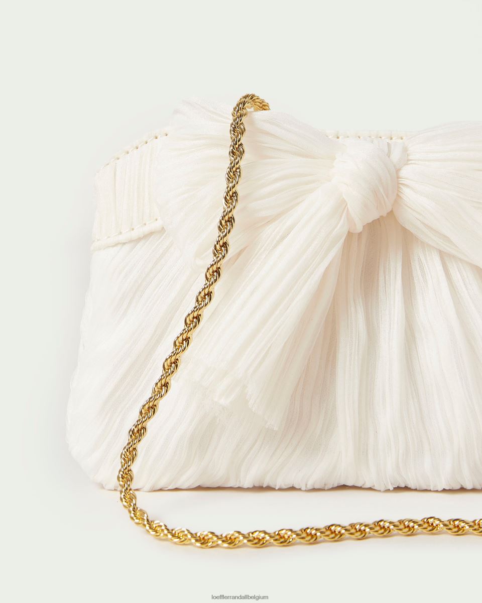 Sacs Loeffler Randall pochette rochelle à petit nœud perle femmes 04V42L340