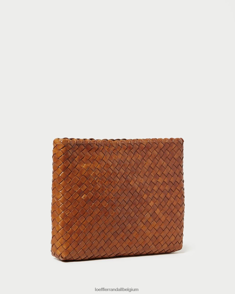 Sacs Loeffler Randall pochette tissée plate Marissa Charpente femmes 04V42L353