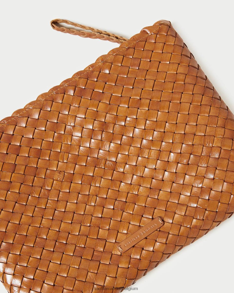 Sacs Loeffler Randall pochette tissée plate Marissa Charpente femmes 04V42L353