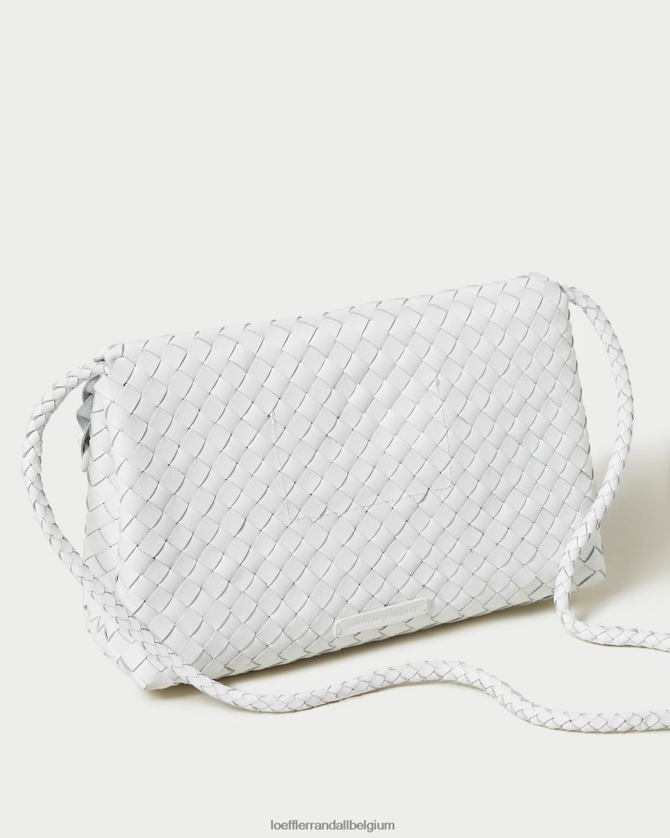 Sacs Loeffler Randall sac porté épaule mabel blanc femmes 04V42L400